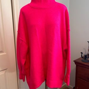 Hot pink crown and ivy large